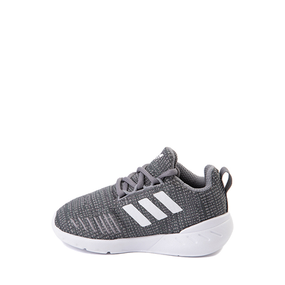 Alternate view of adidas Swift Run 22 Athletic Shoe - Baby / Toddler - Gray / Cloud White