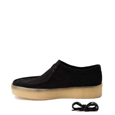 Alternate view of Mens Clarks Wallabee Cup Casual Shoe - Black