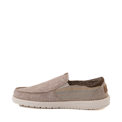 Alternate view of Mens Hey Dude Thad Slip On Casual Shoe - Riviera Beige