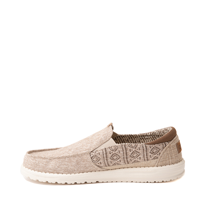 Alternate view of Mens Hey Dude Thad Slip On Casual Shoe - Riviera Beige