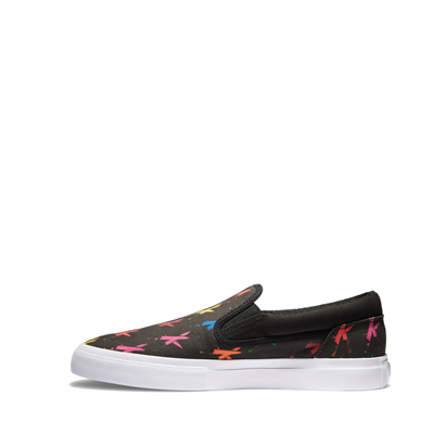 Alternate view of Mens DC x Andy Warhol Manual Slip On War and Peace Skate Shoe - Black