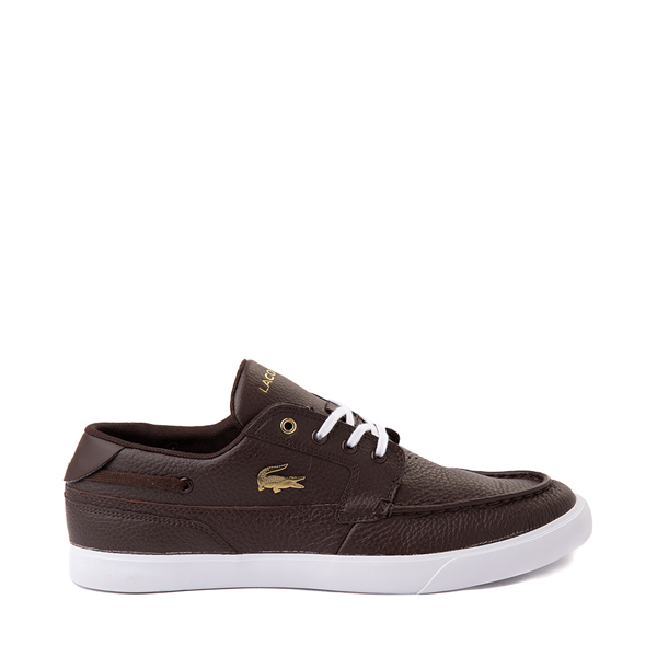 Main view of Mens Lacoste Bayliss Deck Boat Shoe - Brown