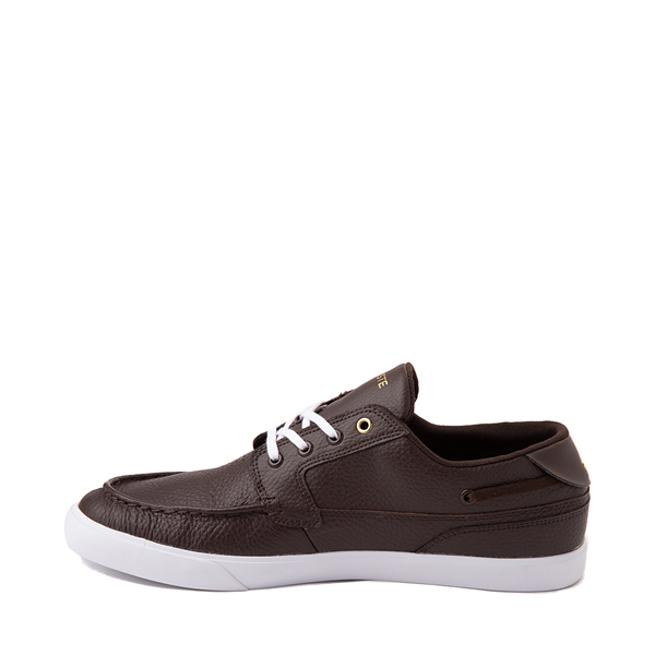alternate view Mens Lacoste Bayliss Deck Boat Shoe - BrownALT1