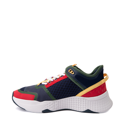 Alternate view of Mens Lacoste Court Drive Athletic Shoe - Navy / Multicolor