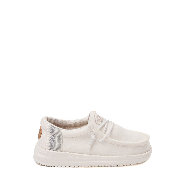 Hey Dude Wally Casual Shoe - Toddler / Little Kid - Natural White