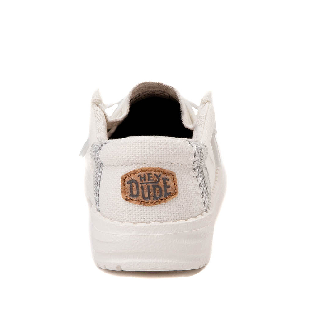 Hey Dude Wally Casual Shoe - Toddler / Little Kid - Natural White ...