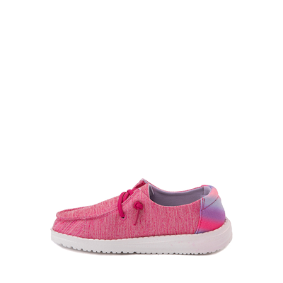 Alternate view of Hey Dude Wendy Sparkling Slip On Casual Shoe - Toddler - Pink