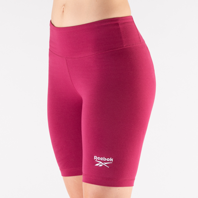 Alternate view of Womens Reebok Identity Fitted Shorts - Punch Berry