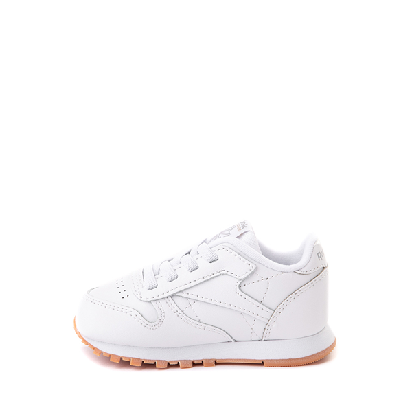 alternate view Reebok Classic Leather Athletic Shoe - Baby / Toddler - WhiteALT1