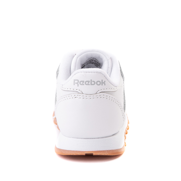 alternate view Reebok Classic Leather Athletic Shoe - Baby / Toddler - WhiteALT4