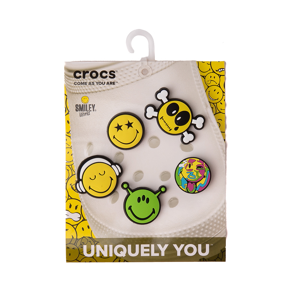 - Crocs Smiley Brand Kissing Smiley Shoe Decoration Charms One Size Multicolour 