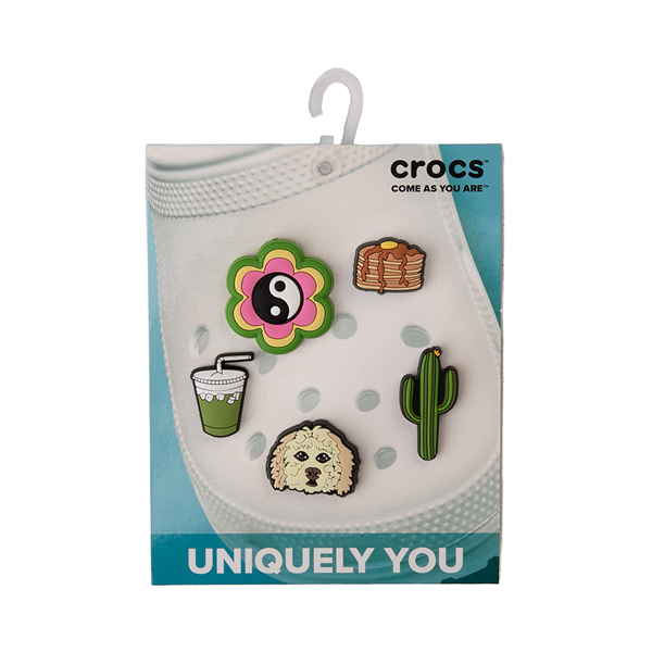 alternate view Crocs Jibbitz™ Chill Girl Shoe Charms 5 Pack - MulticolorALT2