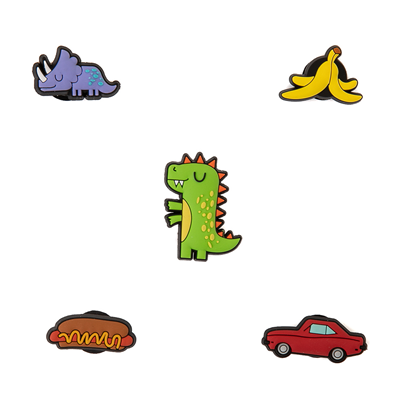 Alternate view of Crocs Jibbitz&trade; Cartoons Shoe Charms 5 Pack - Multicolor