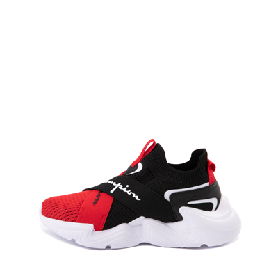 Alternate view of Champion Hyper C X Low Athletic Shoe - Little Kid - Black / Red