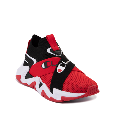 Red champion shoes kids sale