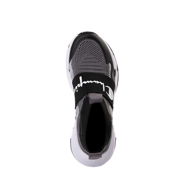 alternate view Champion Hyper C Future Athletic Shoe - Big Kid - Black / GrayALT2