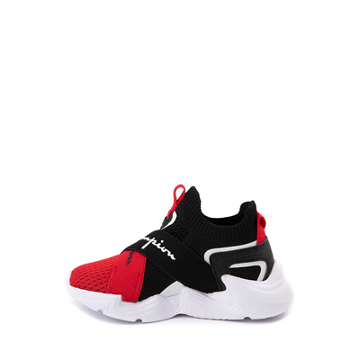 Alternate view of Champion Hyper C X Low Athletic Shoe - Baby / Toddler - Black / Red