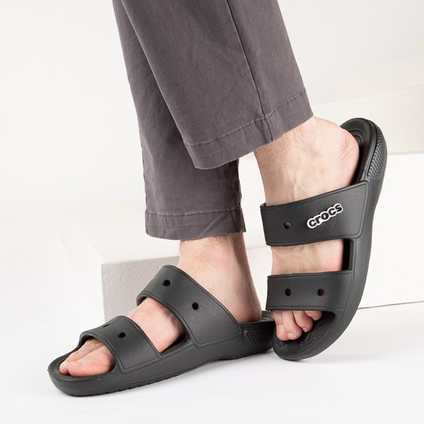 alternate view Crocs Classic Slide Sandal - BlackB-LIFESTYLE1