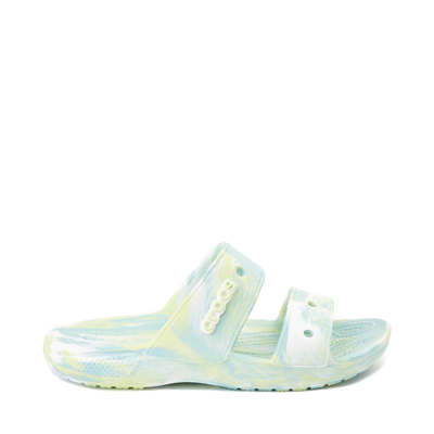 Alternate view of Crocs Classic Slide Sandal - Marbled Pure Water