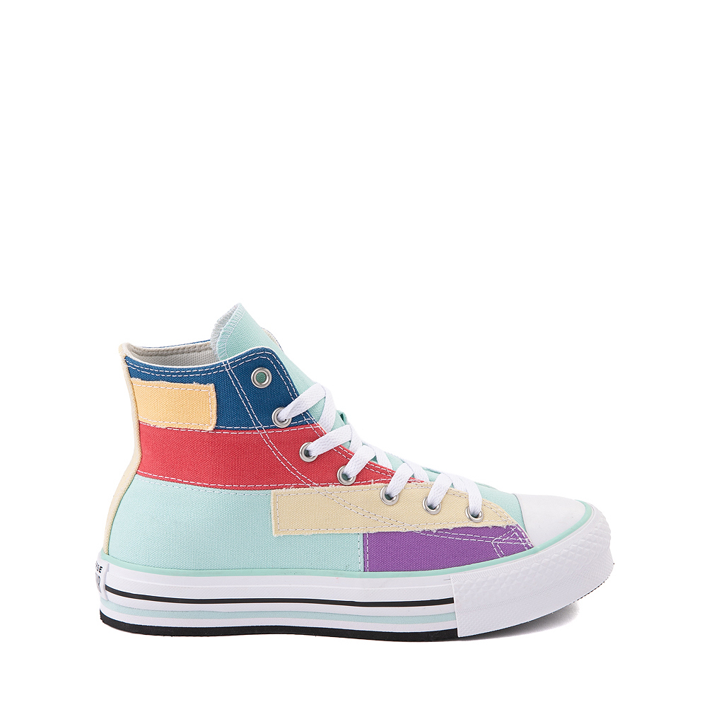 converse patchwork color block