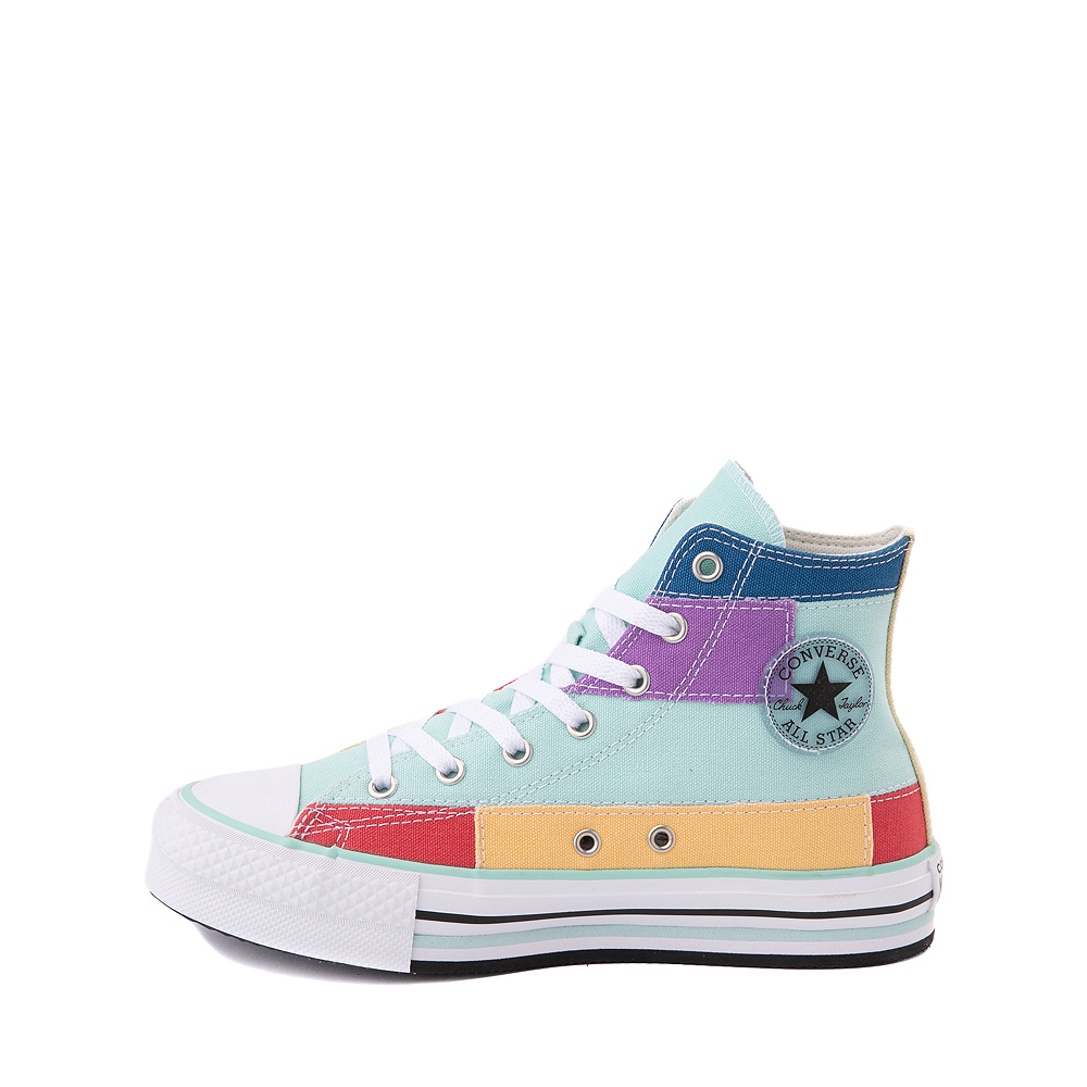 converse patchwork color block