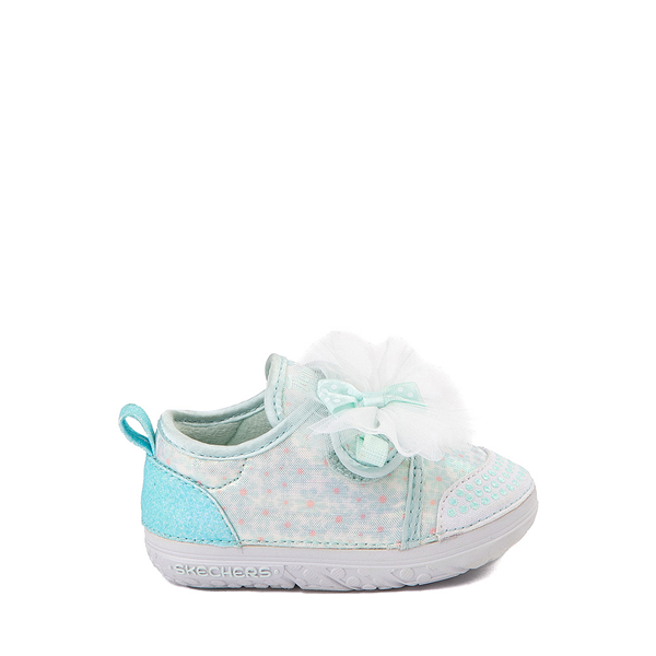 Main view of Skechers Twinkle Toes Learners Daisy Shines Sneaker - Baby / Toddler - Mint