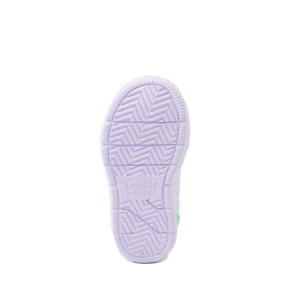 alternate view Skechers Twinkle Toes Twinkle Flex Daisy Joy Sneaker - Toddler - MintALT3