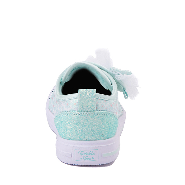alternate view Skechers Twinkle Toes Twinkle Flex Daisy Joy Sneaker - Toddler - MintALT4