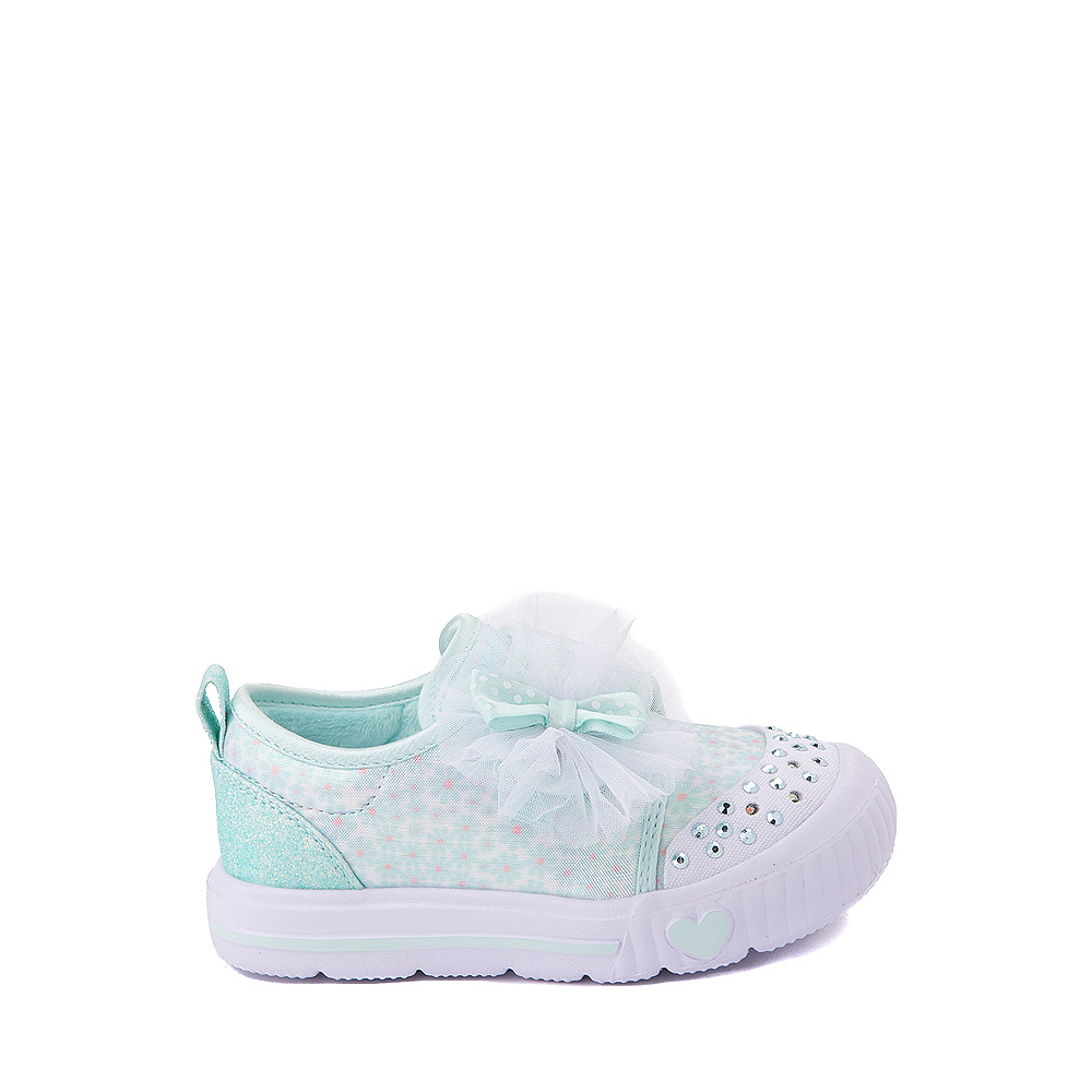 Skechers Twinkle Toes Twinkle Flex Daisy Joy Sneaker - Toddler - Mint