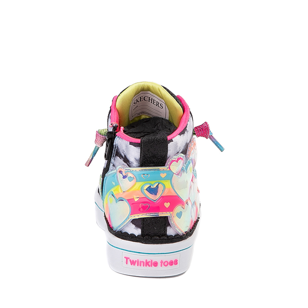 alternate view Skechers Twinkle Toes Twi-Lites Rainbow Burst Sneaker - Toddler - BlackALT4