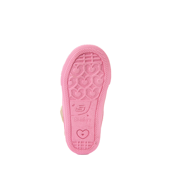 alternate view Skechers Twinkle Toes Shuffle Lites Star Dazzler Sneaker - Toddler - Pastel MulticolorALT3