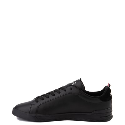 Alternate view of Mens Heritage Court Sneaker by Polo Ralph Lauren - Black