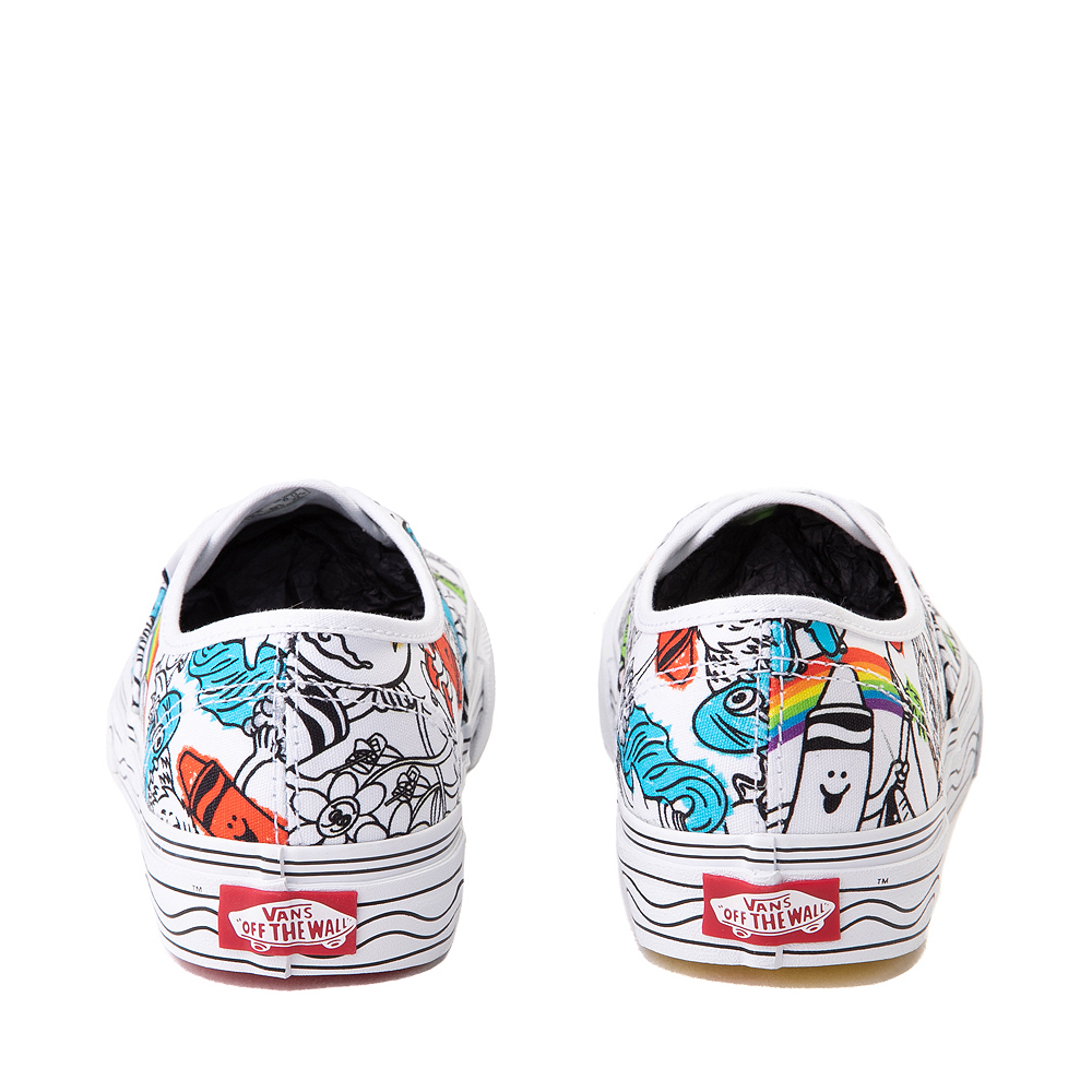 Vans x Crayola Authentic DIY Sketch Your Way Skate Shoe - White | Journeys