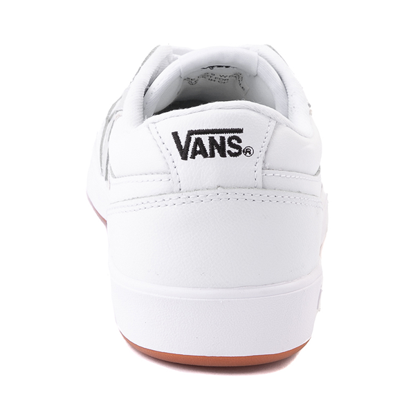 alternate view Vans Lowland ComfyCush® Skate Shoe - White / Gray DawnALT4