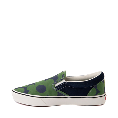 Alternate view of Vans Slip On ComfyCush&reg; Be Kind To The Earth Skate Shoe - Dress Blue / Celery Green