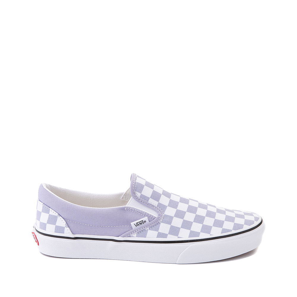 Vans Slip On Checkerboard Skate Shoe - Languid Lavender