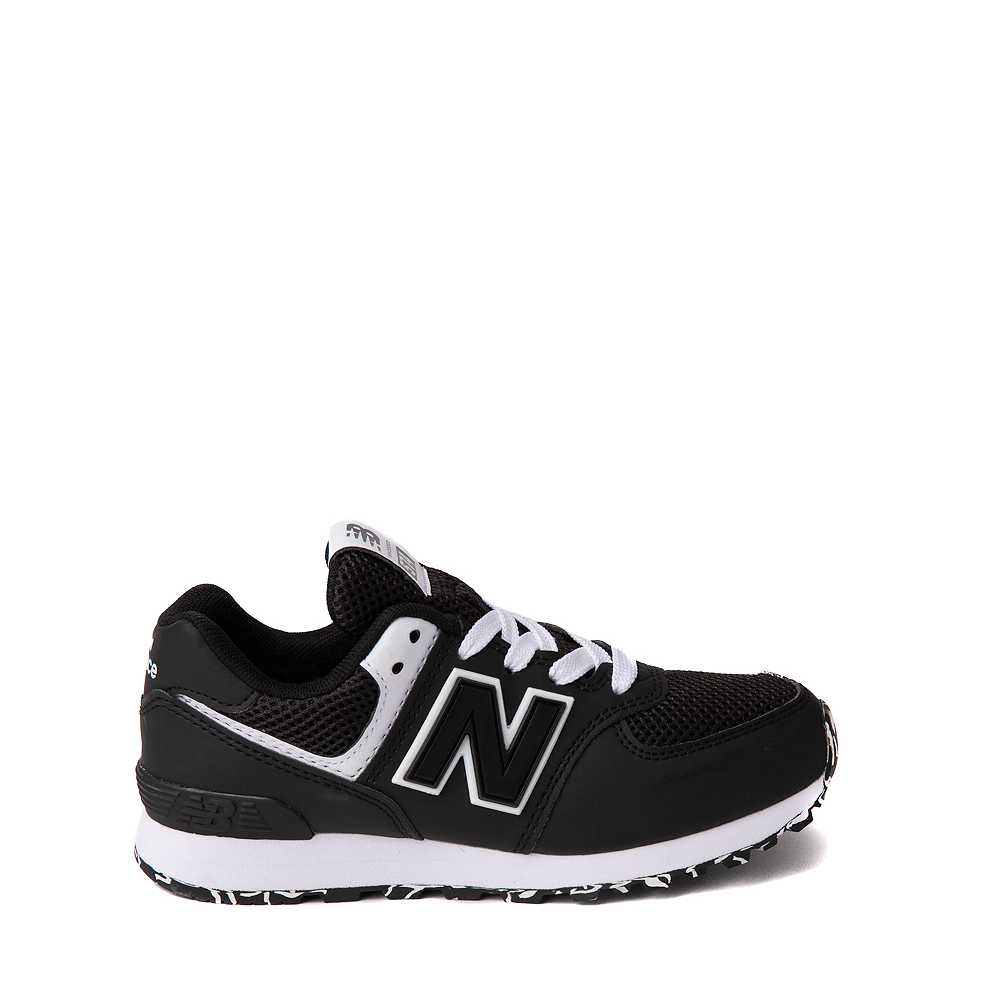 New Balance 574 Athletic Shoe - Little Kid - Black / White
