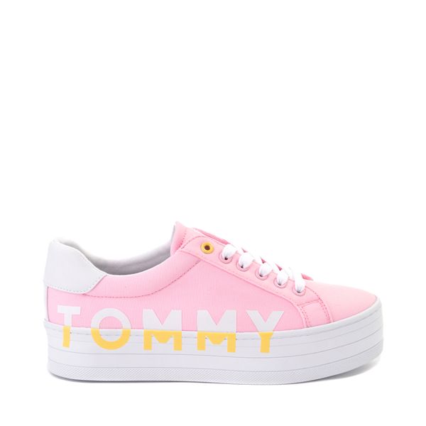 Main view of Womens Tommy Hilfiger Blasee Platform Casual Shoe - Pink