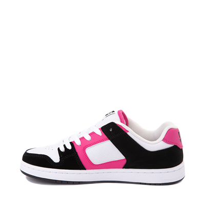 Alternate view of Womens DC Manteca 4 Skate Shoe - Black / White / Pink
