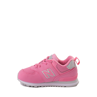 Alternate view of New Balance 574 Athletic Shoe - Baby / Toddler - Pink / Lenticular