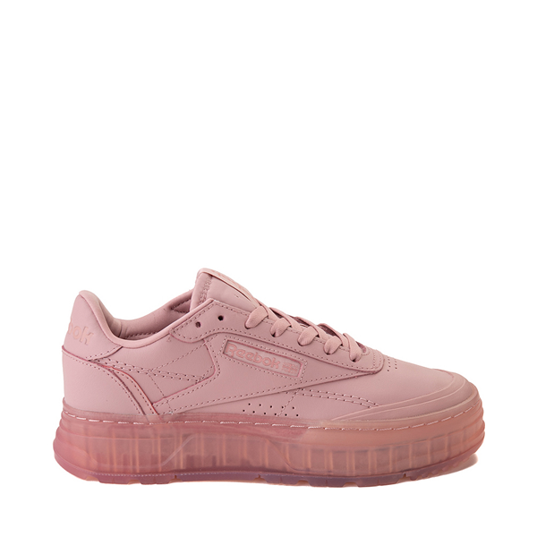 Main view of Womens Reebok Club C Double Geo Athletic Shoe - Rose Ice