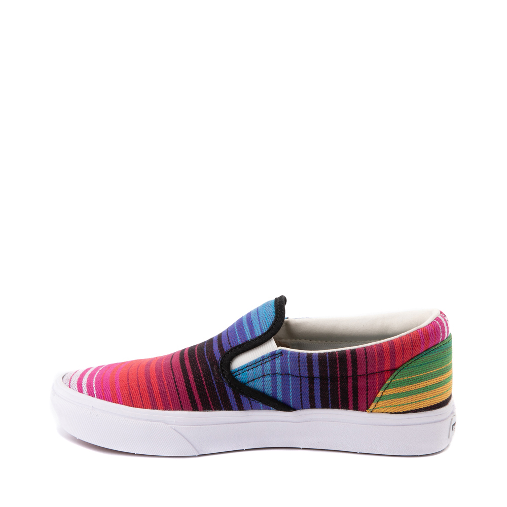 Vans Slip-On ComfyCush® Skate Shoe - Blanket Stripe | Journeys