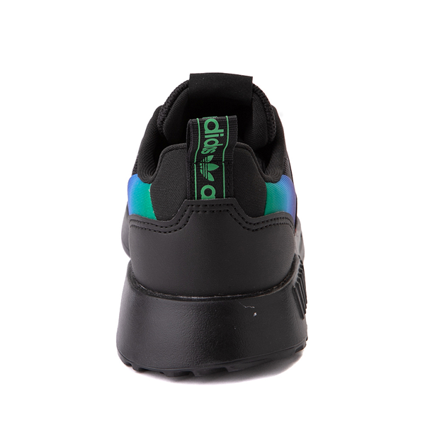 alternate view adidas Multix Athletic Shoe - Little Kid - Black / MulticolorALT4