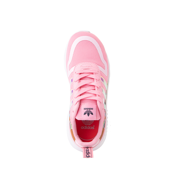 alternate view adidas Multix Athletic Shoe - Little Kid - Pink / Floral / LenticularALT2