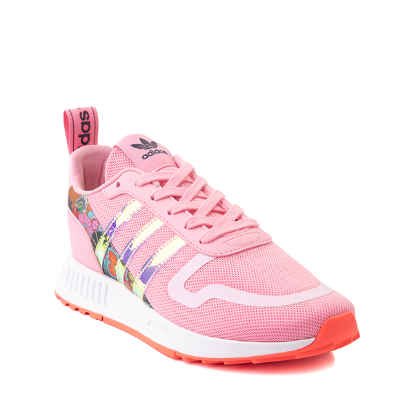 alternate view adidas Multix Athletic Shoe - Big Kid - Pink / Floral / LenticularALT5