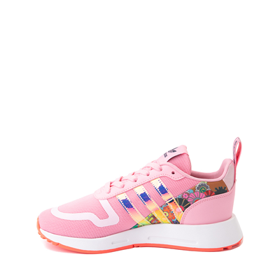 Alternate view of adidas Multix Athletic Shoe - Big Kid - Pink / Floral / Lenticular