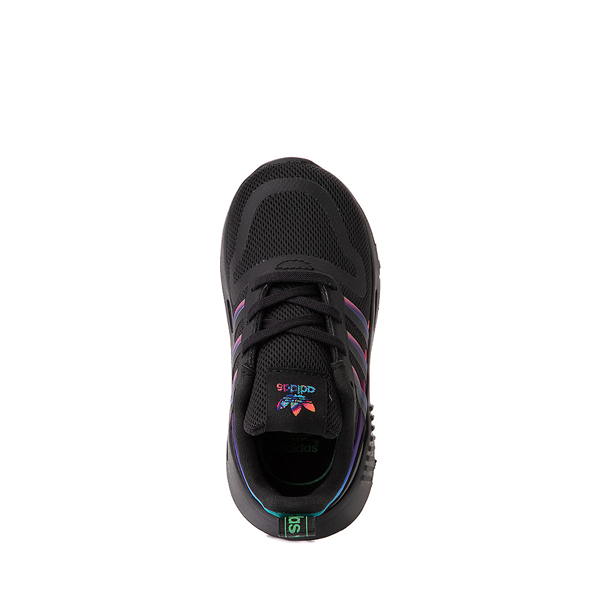 alternate view adidas Multix Athletic Shoe - Baby / Toddler - Black / MulticolorALT2