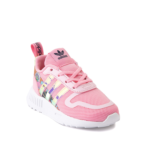 alternate view adidas Multix Athletic Shoe - Baby / Toddler - Pink / Floral / LenticularALT5
