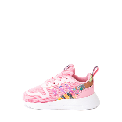 Alternate view of adidas Multix Athletic Shoe - Baby / Toddler - Pink / Floral / Lenticular