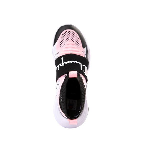 alternate view Champion Hyper C Future Athletic Shoe - Little Kid - Black / PinkALT2